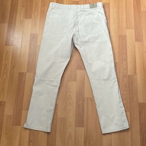 Ermenegildo Zegna Straight Cut Zipper Cotton Pants Mens 36